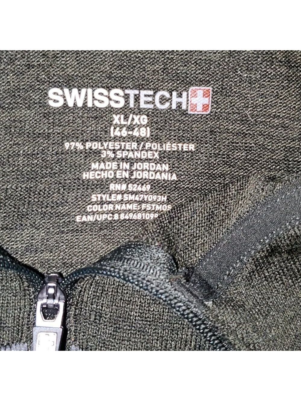 Men's Swiss tech pullover long sleeve top size xl - Picture 3 of 3